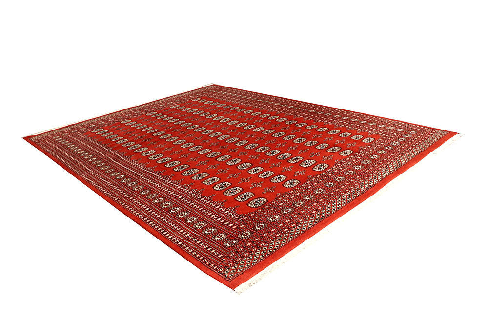 Red Bokhara 9' 1 x 11' 10 - No. 59910 - ALRUG Rug Store