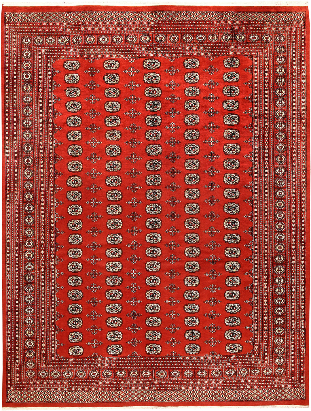 Red Bokhara 9' 1 x 11' 10 - No. 59910 - ALRUG Rug Store