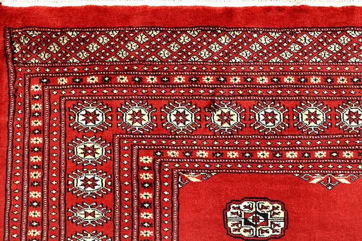 Red Bokhara 8' 11 x 12' 5 - No. 59911 - ALRUG Rug Store