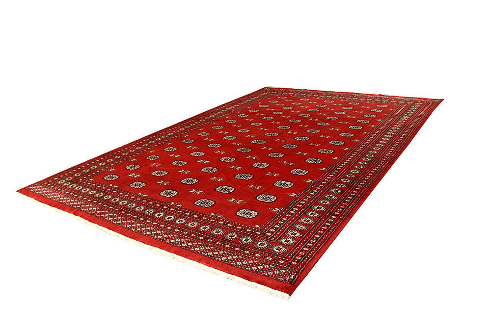 Red Bokhara 8' 11 x 12' 5 - No. 59911 - ALRUG Rug Store