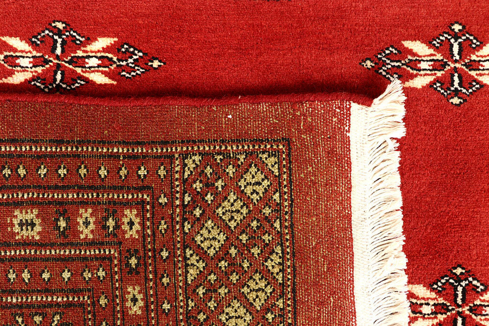 Red Bokhara 8' 11 x 12' 5 - No. 59911 - ALRUG Rug Store