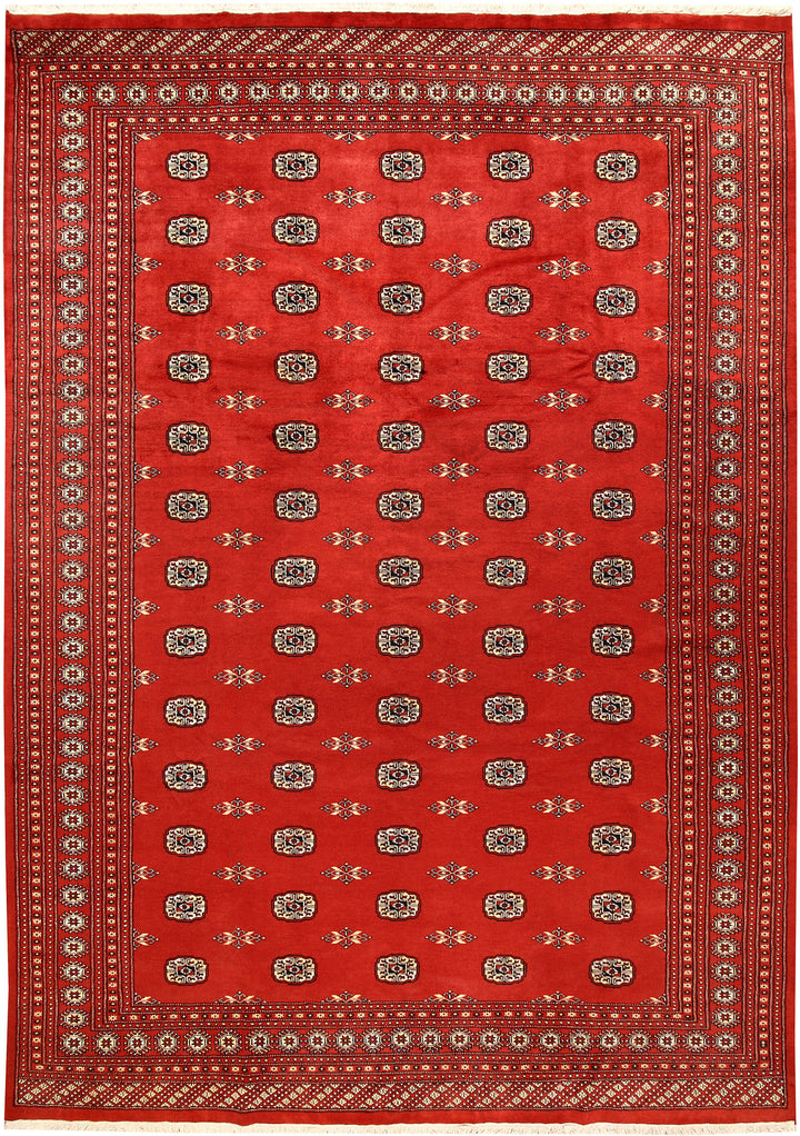 Red Bokhara 8' 11 x 12' 5 - No. 59911 - ALRUG Rug Store