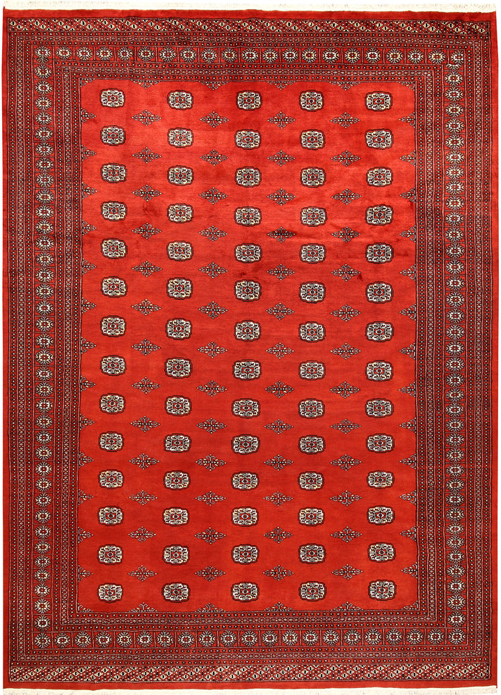 Red Bokhara 9' x 12' 3 - No. 59912 - ALRUG Rug Store