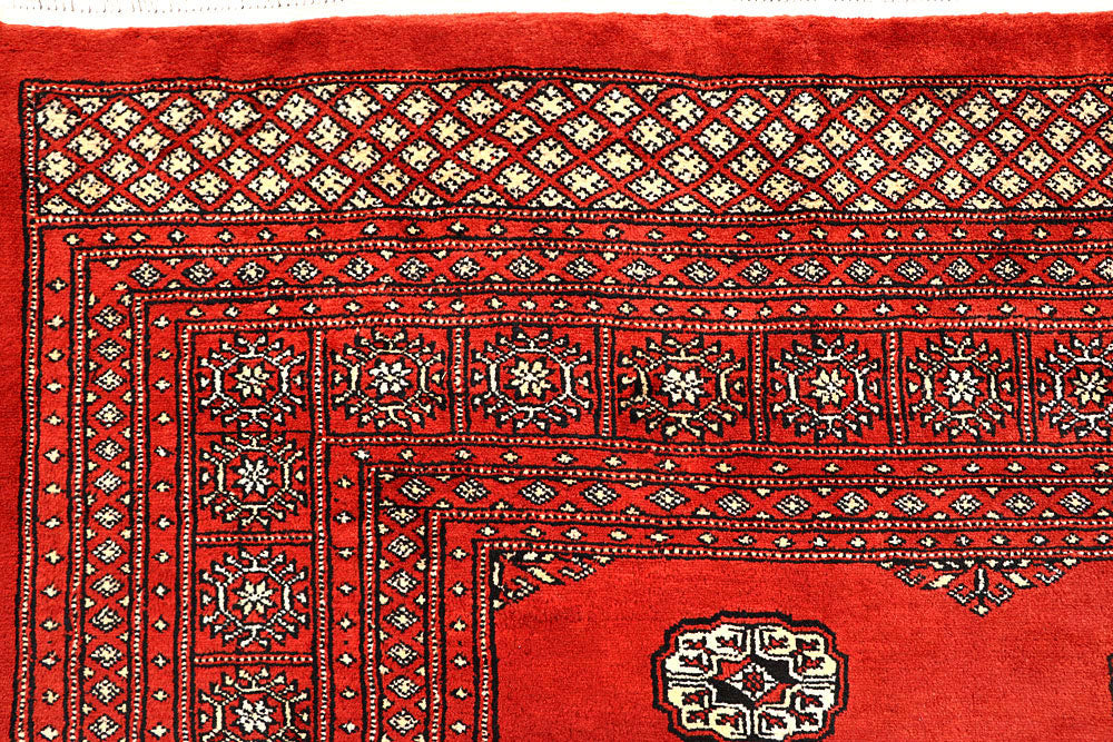 Red Bokhara 9' 2 x 12' 2 - No. 59913 - ALRUG Rug Store