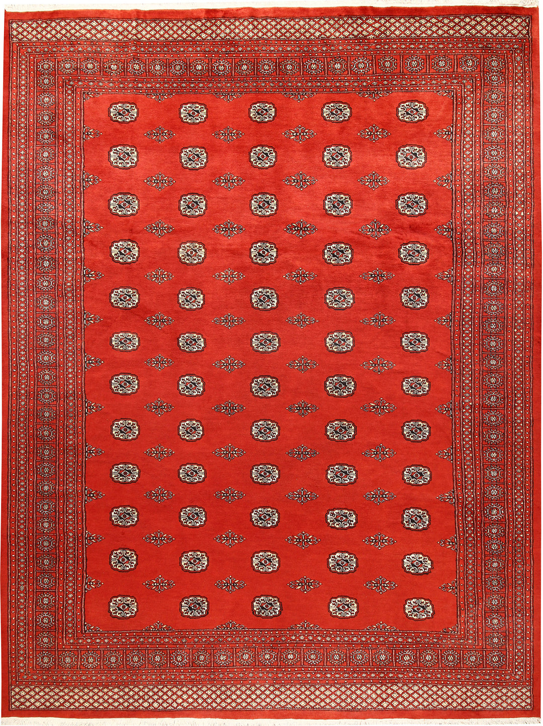 Red Bokhara 9' 2 x 12' 2 - No. 59913 - ALRUG Rug Store