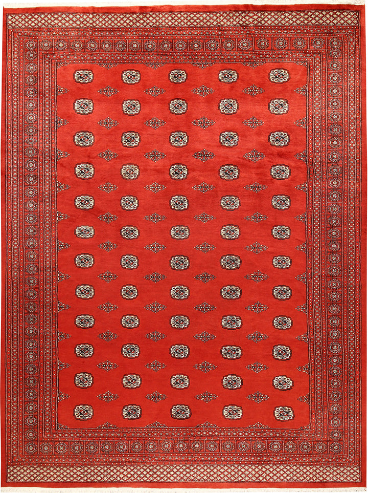 Red Bokhara 9' 2 x 12' 2 - No. 59913 - ALRUG Rug Store