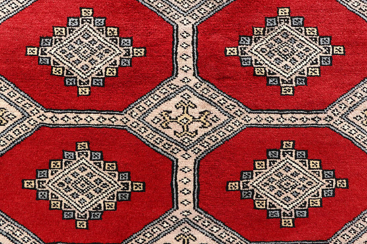 Firebrick Jaldar 9' 2 x 12' 8 - No. 59914 - ALRUG Rug Store