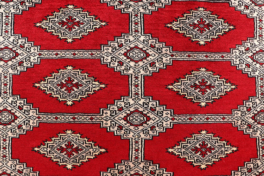 Firebrick Jaldar 8' 10 x 11' 7 - No. 59915 - ALRUG Rug Store