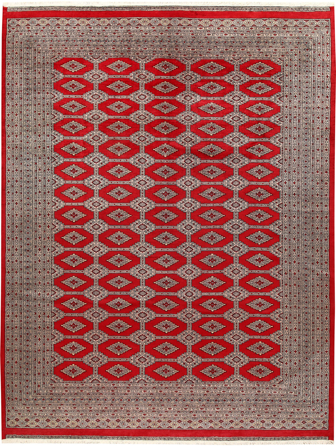 Firebrick Jaldar 8' 10 x 11' 7 - No. 59915 - ALRUG Rug Store