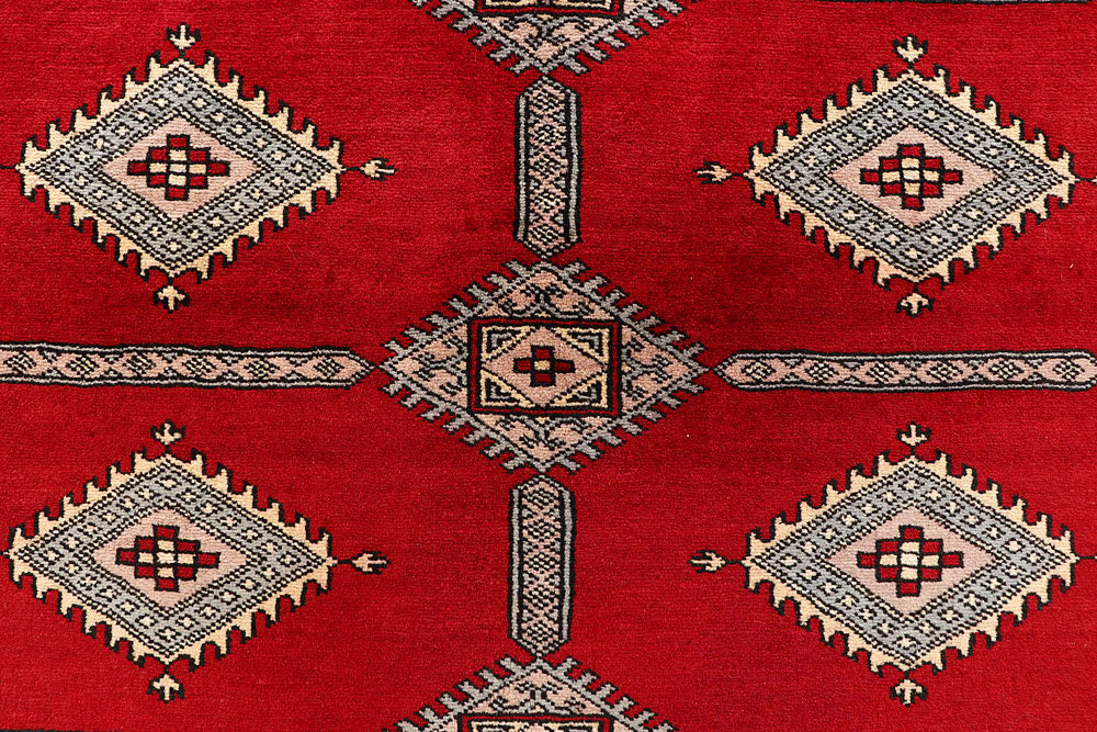 Firebrick Jaldar 9' 2 x 12' 6 - No. 59916 - ALRUG Rug Store