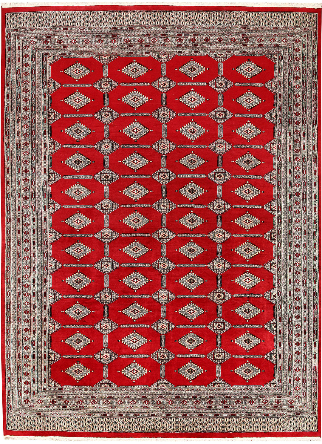 Firebrick Jaldar 9' 2 x 12' 6 - No. 59916 - ALRUG Rug Store