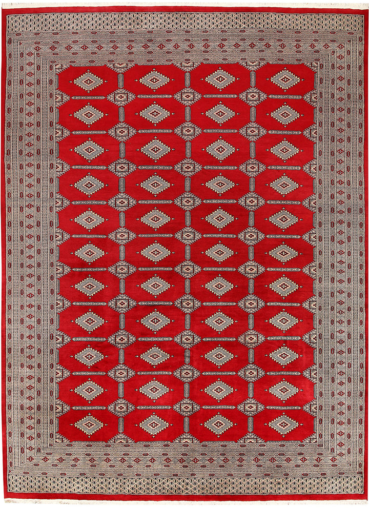 Firebrick Jaldar 9' 2 x 12' 6 - No. 59916 - ALRUG Rug Store