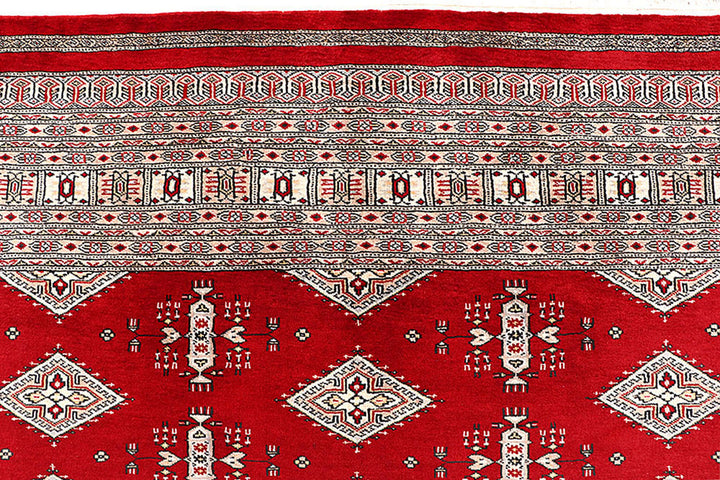 Red Jaldar 9'  1" x 11'  9" - No. QA35163