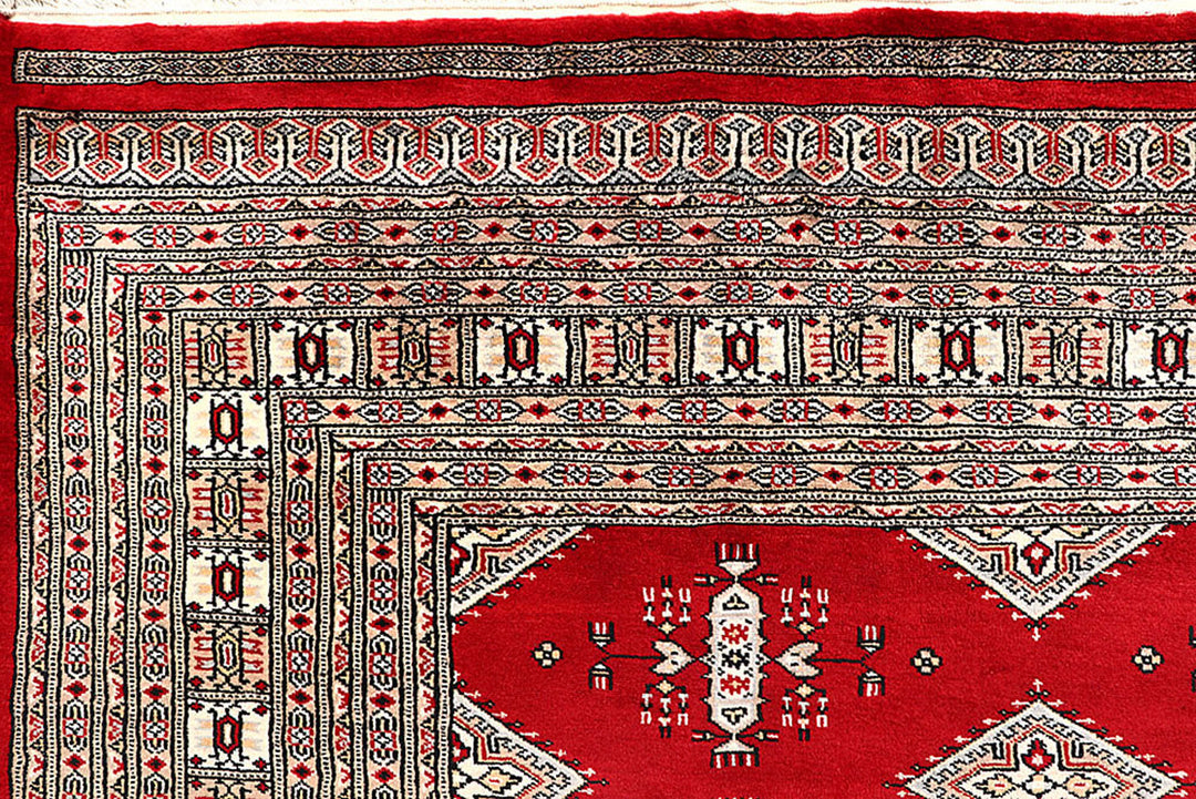 Red Jaldar 9'  1" x 11'  11" - No. QA59746
