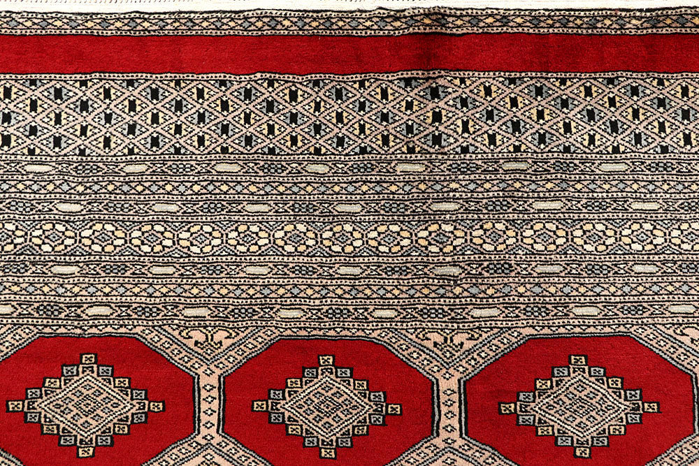 Firebrick Jaldar 9' x 12' 2 - No. 59925 - ALRUG Rug Store