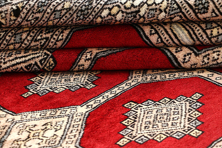 Firebrick Jaldar 9' x 12' 2 - No. 59925 - ALRUG Rug Store