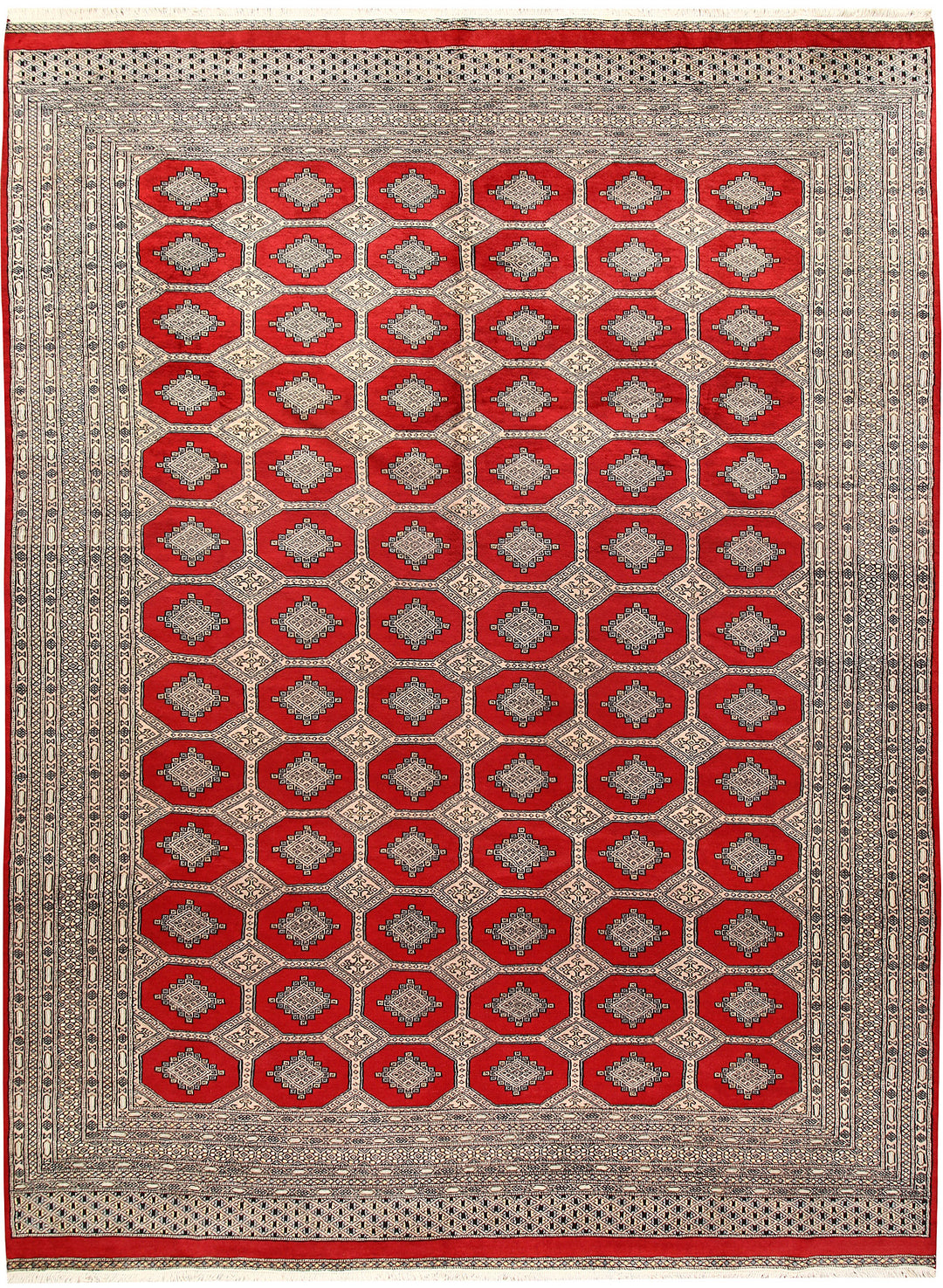 Firebrick Jaldar 9' x 12' 2 - No. 59925 - ALRUG Rug Store