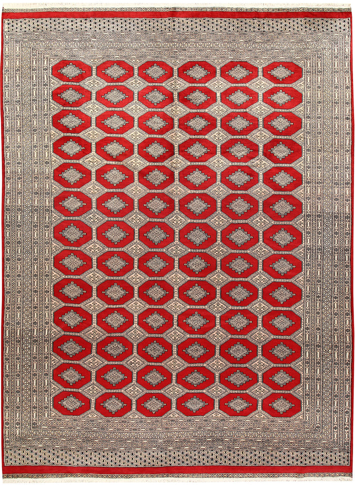 Firebrick Jaldar 9' x 12' 2 - No. 59925 - ALRUG Rug Store