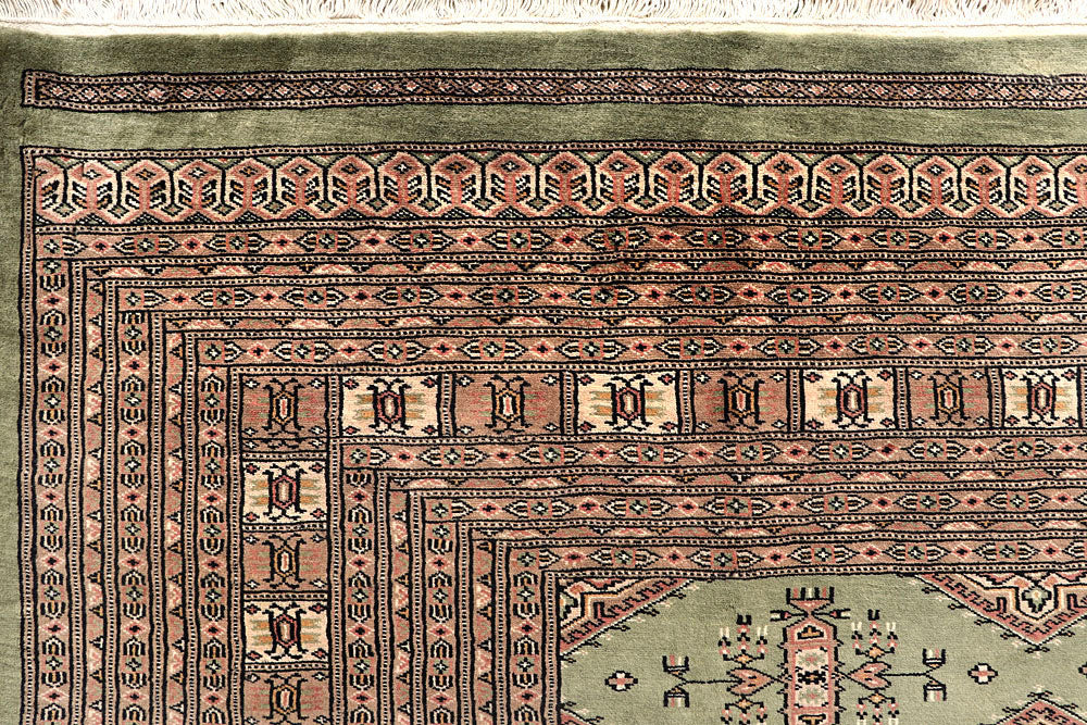 Olive Jaldar 9' 3 x 11' 3 - No. 59927 - ALRUG Rug Store