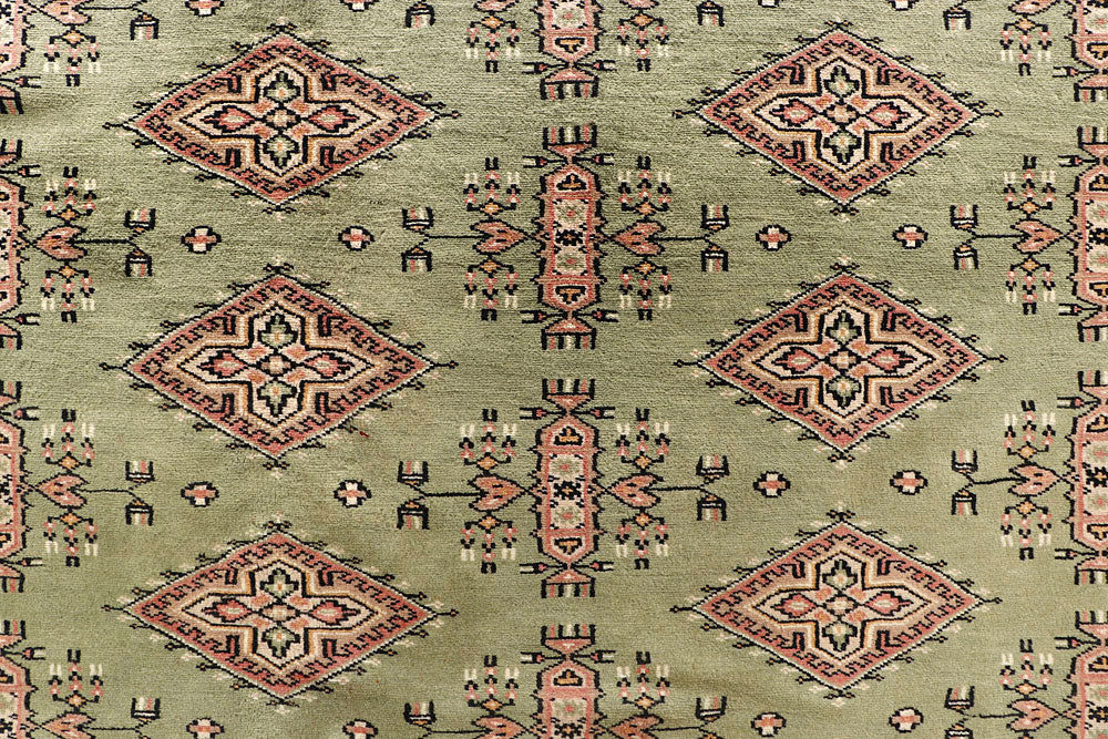 Olive Jaldar 9' 3 x 11' 3 - No. 59927 - ALRUG Rug Store