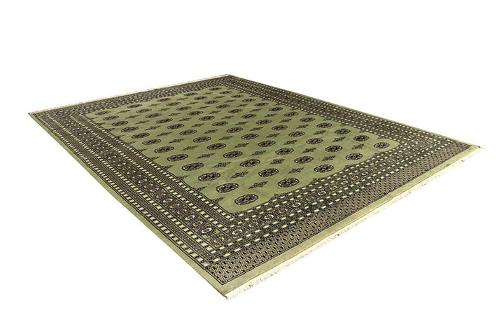 Olivedrab Bokhara 9' 3 x 12' - No. 59928 - ALRUG Rug Store