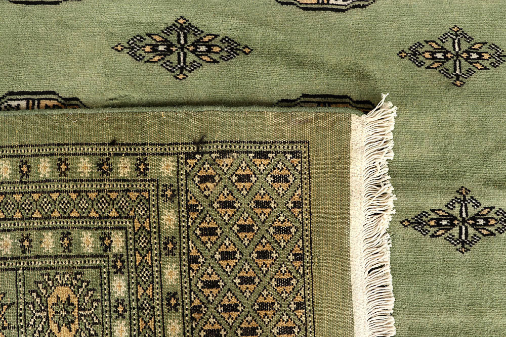 Olivedrab Bokhara 9' 3 x 12' - No. 59928 - ALRUG Rug Store