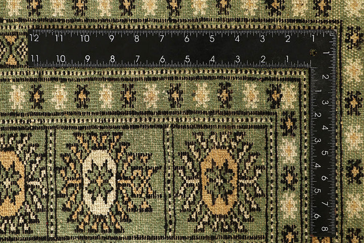 Olivedrab Bokhara 9' 3 x 12' - No. 59928 - ALRUG Rug Store