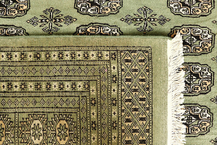 Olivedrab Bokhara 8' 11 x 12' - No. 59929 - ALRUG Rug Store