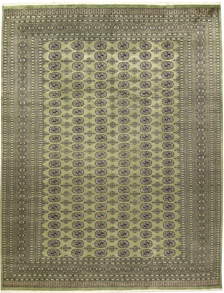 Olivedrab Bokhara 8' 11 x 12' - No. 59929 - ALRUG Rug Store