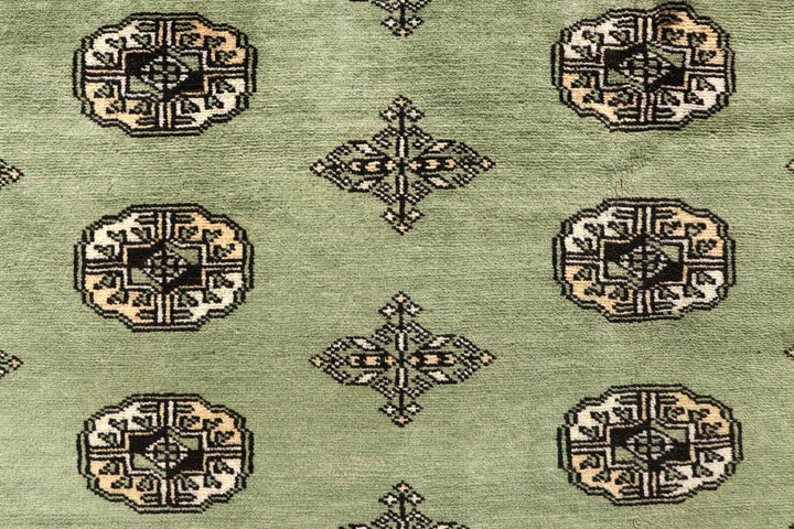 Olivedrab Bokhara 9' x 12' 5 - No. 59930 - ALRUG Rug Store