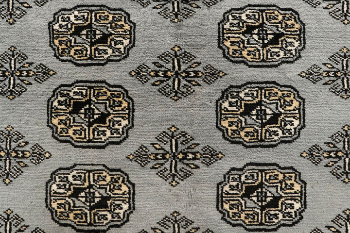 Dark Grey Bokhara 9' 1 x 11' 11 - No. 59931 - ALRUG Rug Store
