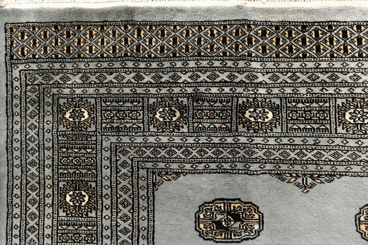 Dark Grey Bokhara 9' 2 x 12' - No. 59933 - ALRUG Rug Store