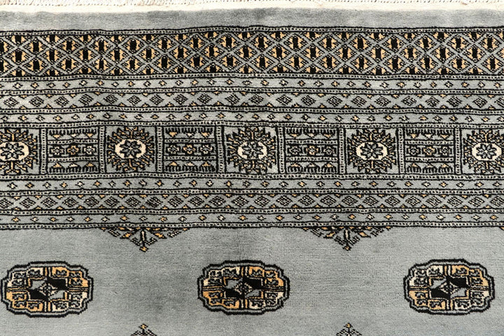Dark Grey Bokhara 9' 2 x 12' - No. 59933 - ALRUG Rug Store