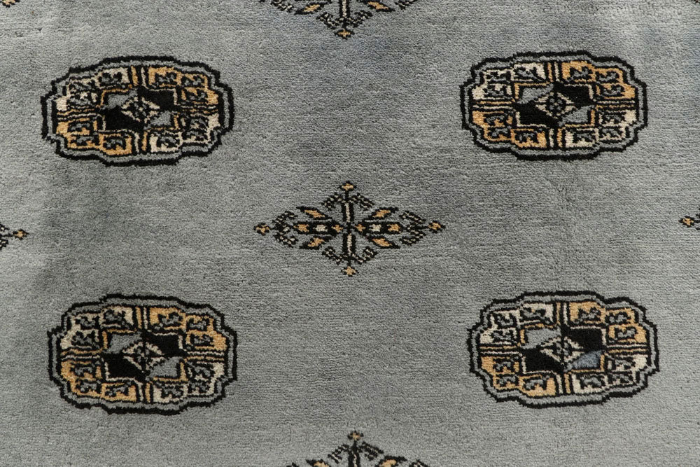 Dark Grey Bokhara 9' 2 x 12' - No. 59933 - ALRUG Rug Store