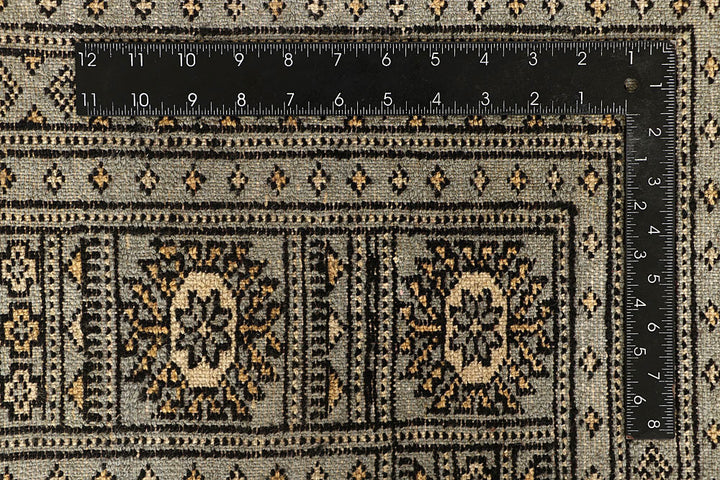 Dark Grey Bokhara 9' 2 x 12' - No. 59933 - ALRUG Rug Store