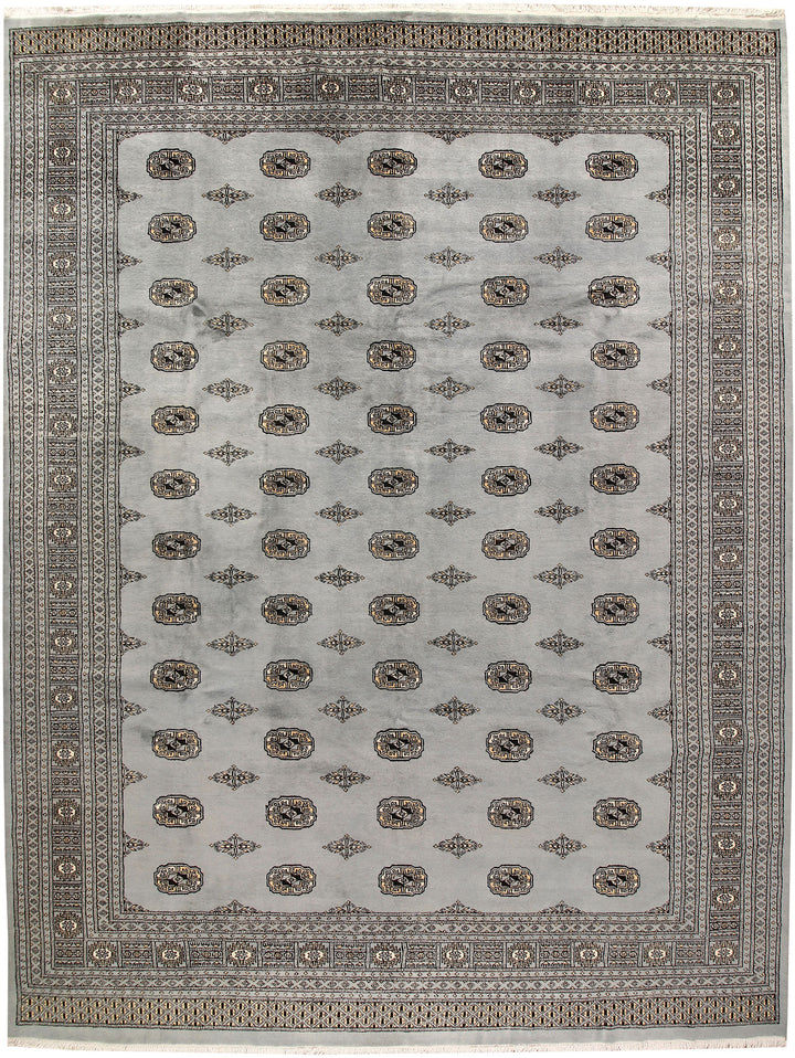 Dark Grey Bokhara 9' 2 x 12' - No. 59933 - ALRUG Rug Store