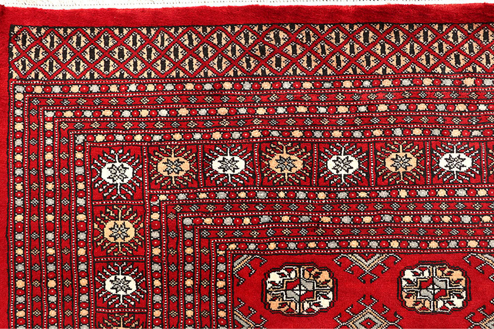 Red Bokhara 9' 1 x 12' - No. 59940 - ALRUG Rug Store