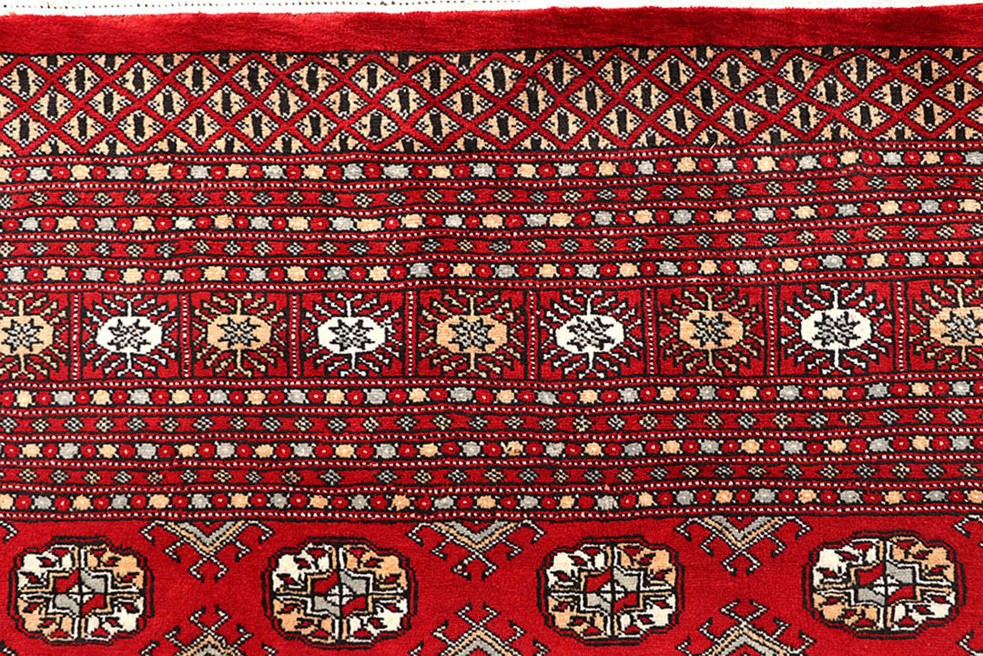 Red Bokhara 9'  1" x 12' " - No. QA50526