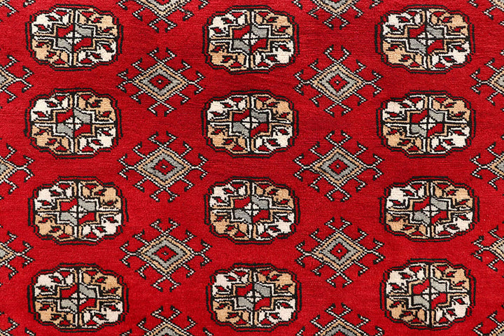 Red Bokhara 9'  1" x 12' " - No. QA50526