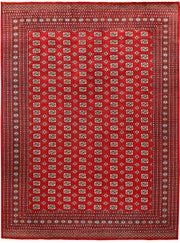 Red Bokhara 9'  1" x 12' " - No. QA50526