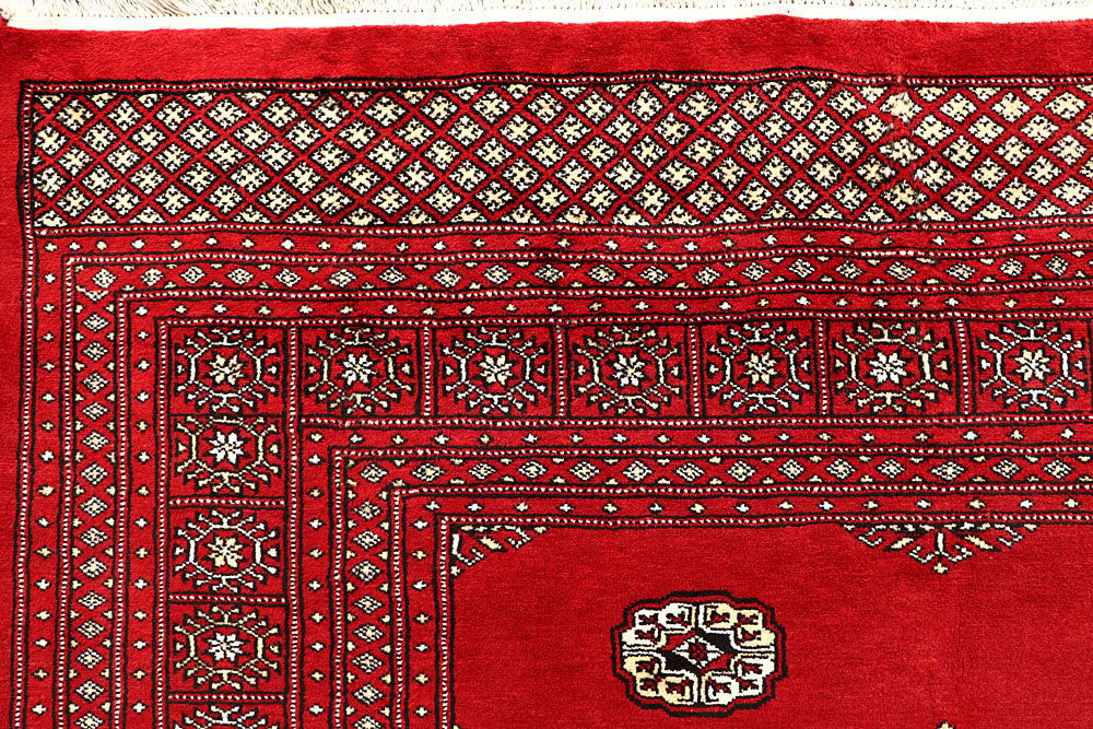 Red Bokhara 9' 2 x 11' 9 - No. 59941 - ALRUG Rug Store