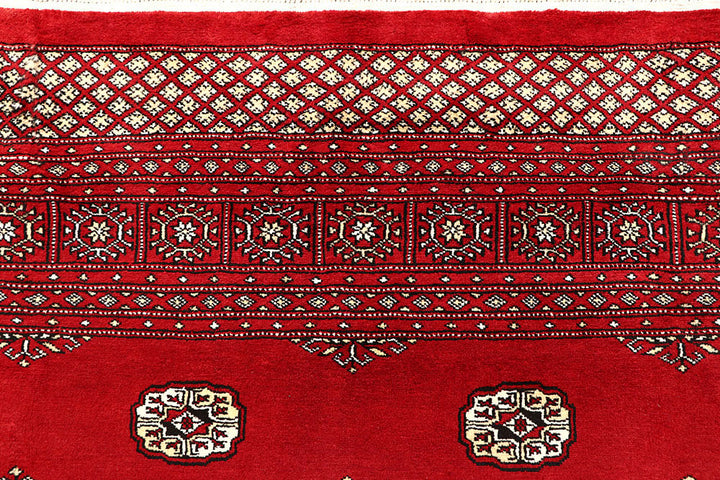 Red Bokhara 9' 2 x 11' 9 - No. 59941 - ALRUG Rug Store