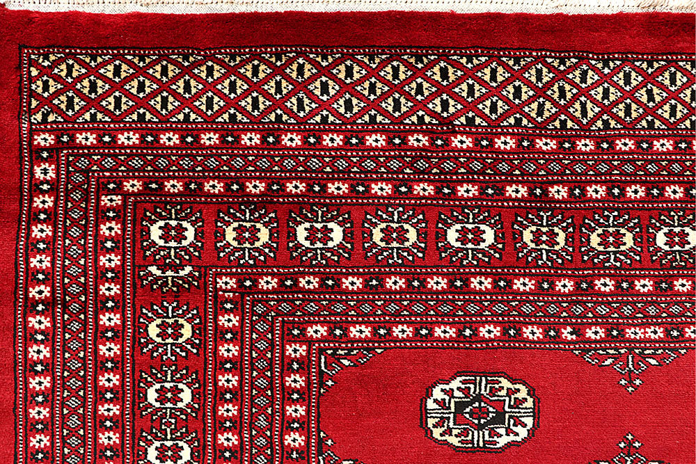 Red Bokhara 9' 1 x 11' 9 - No. 59942 - ALRUG Rug Store