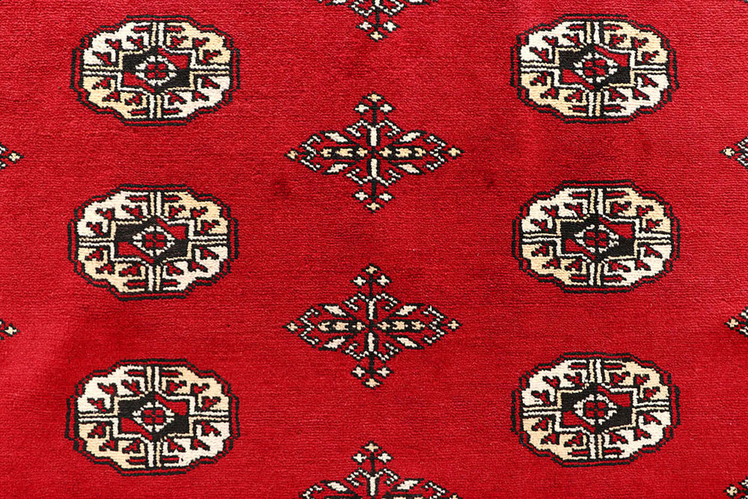 Red Bokhara 9'  1" x 11'  9" - No. QA35870