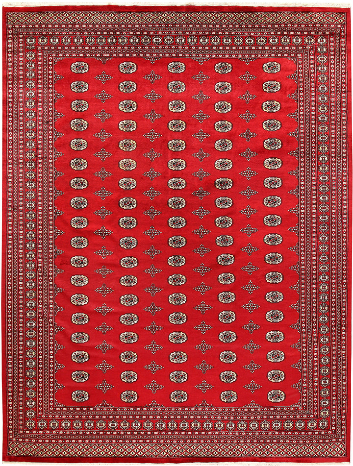 Red Bokhara 9'  1" x 11'  9" - No. QA35870