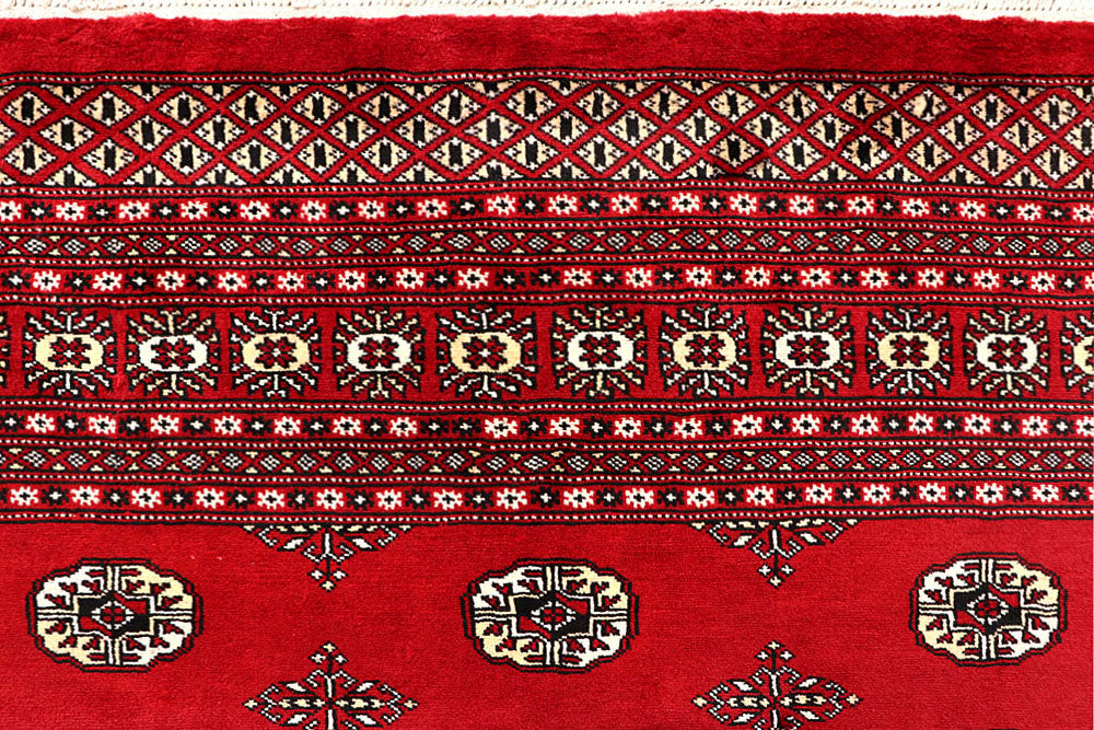 Red Bokhara 9' 1 x 12' 2 - No. 59943 - ALRUG Rug Store
