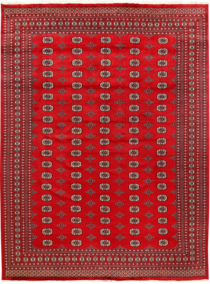 Red Bokhara 9'  1" x 12'  2" - No. QA29323