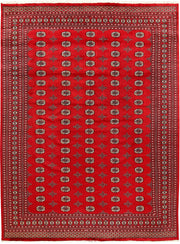 Red Bokhara 9'  1" x 12'  2" - No. QA29323