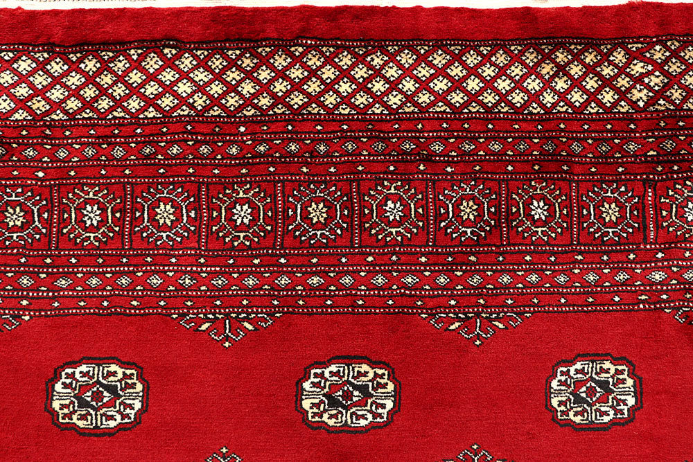 Red Bokhara 9' 1 x 12' 4 - No. 59944 - ALRUG Rug Store