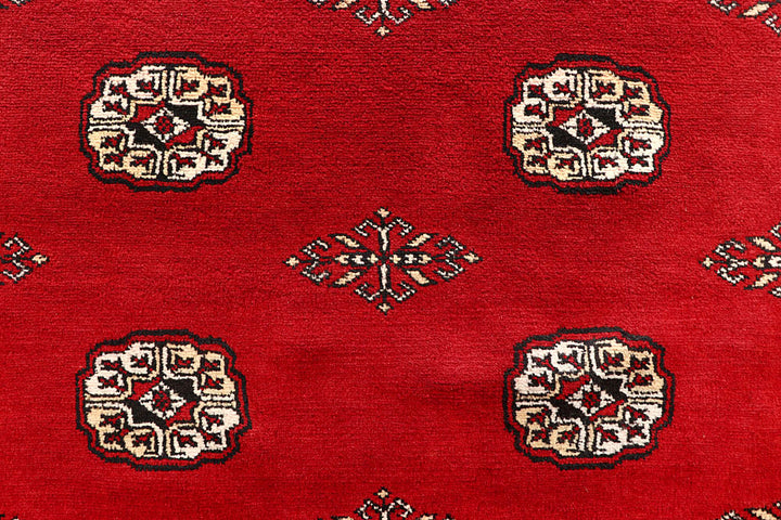 Red Bokhara 9' 1 x 12' 4 - No. 59944 - ALRUG Rug Store